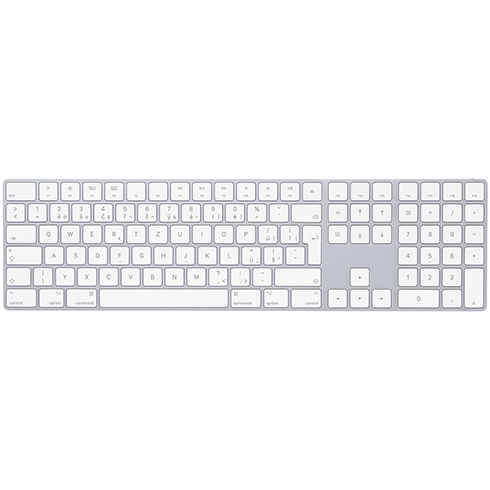 Apple Magic Keyboard s numerickou klávesnicou - SK