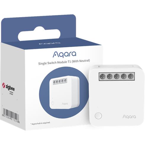 Aqara Smart Home Spínací modul T1 s Pripojenim neutrálneho vodiča