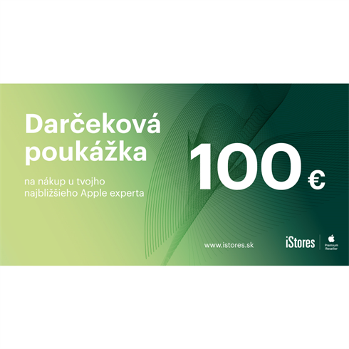 iStores Darčeková poukážka 100 €